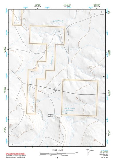 42107NW Page 2 Rattlesnake Hills Topo Preview 1
