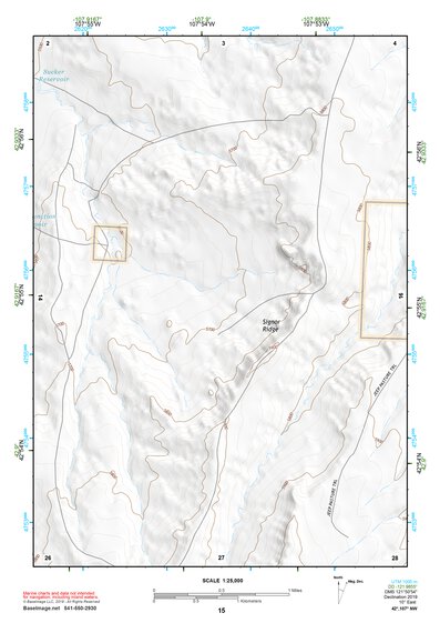 42107NW Page 15 Rattlesnake Hills Topo Preview 1