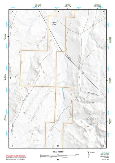 42107NW Page 16 Rattlesnake Hills Topo Preview 1