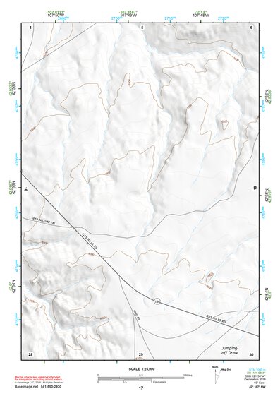 42107NW Page 17 Rattlesnake Hills Topo Preview 1