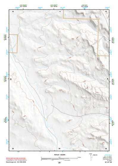 42107NW Page 23 Rattlesnake Hills Topo Preview 1