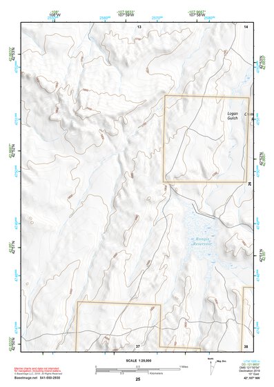 42107NW Page 25 Rattlesnake Hills Topo Preview 1