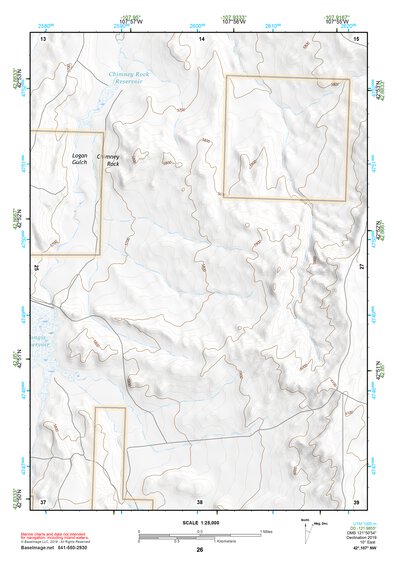 42107NW Page 26 Rattlesnake Hills Topo Preview 1