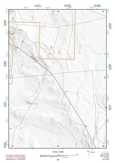 42107NW Page 32 Rattlesnake Hills Topo Preview 1