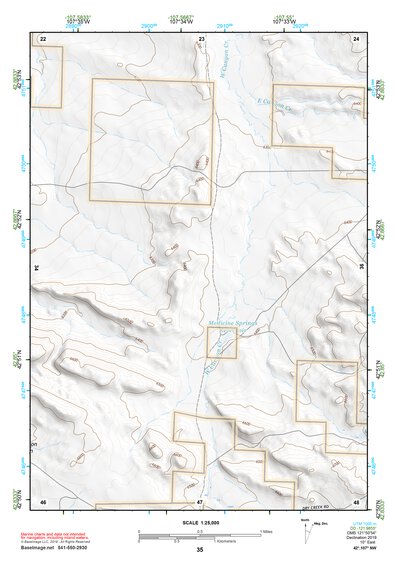 42107NW Page 35 Rattlesnake Hills Topo Preview 1