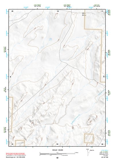 42107NW Page 42 Rattlesnake Hills Topo Preview 1