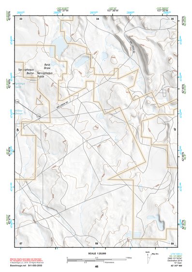 42107NW Page 46 Rattlesnake Hills Topo Preview 1