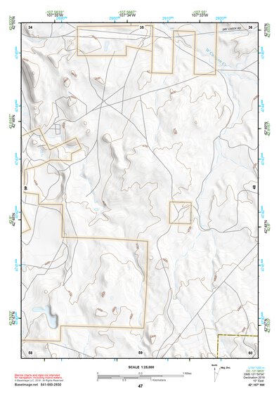 42107NW Page 47 Rattlesnake Hills Topo Preview 1