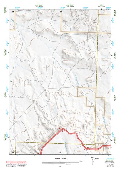 42107NW Page 48 Rattlesnake Hills Topo Preview 1