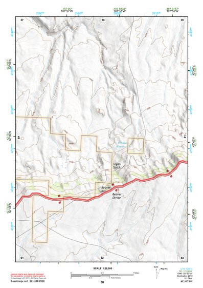 42107NW Page 50 Rattlesnake Hills Topo Preview 1