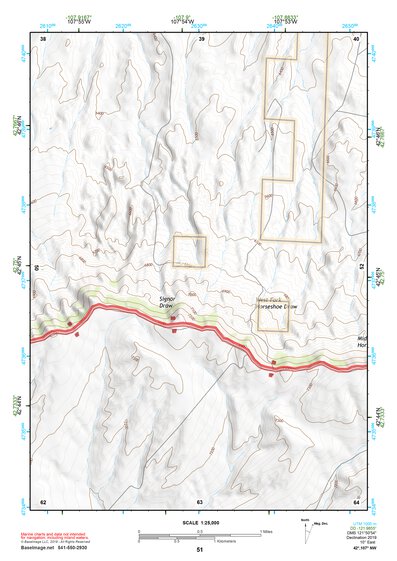 42107NW Page 51 Rattlesnake Hills Topo Preview 1