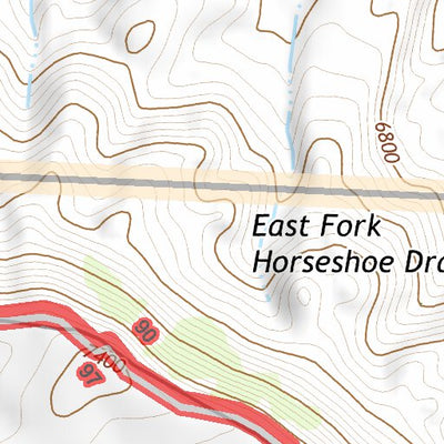 42107NW Page 52 Rattlesnake Hills Topo Preview 3