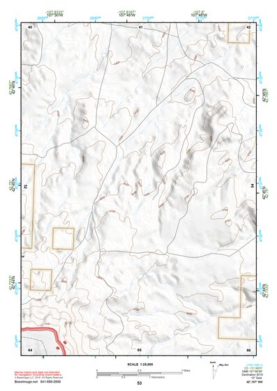 42107NW Page 53 Rattlesnake Hills Topo Preview 1