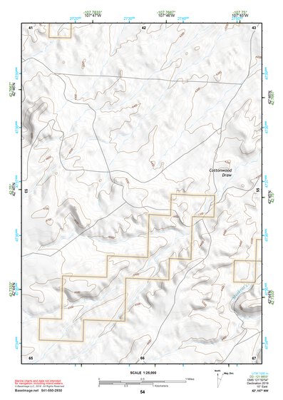 42107NW Page 54 Rattlesnake Hills Topo Preview 1