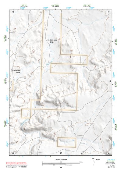 42107NW Page 55 Rattlesnake Hills Topo Preview 1
