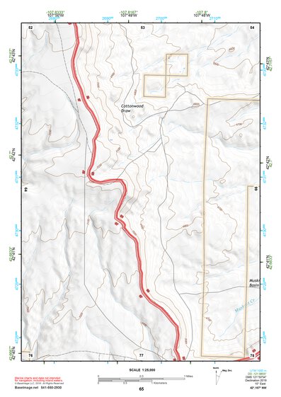 42107NW Page 65 Rattlesnake Hills Topo Preview 1