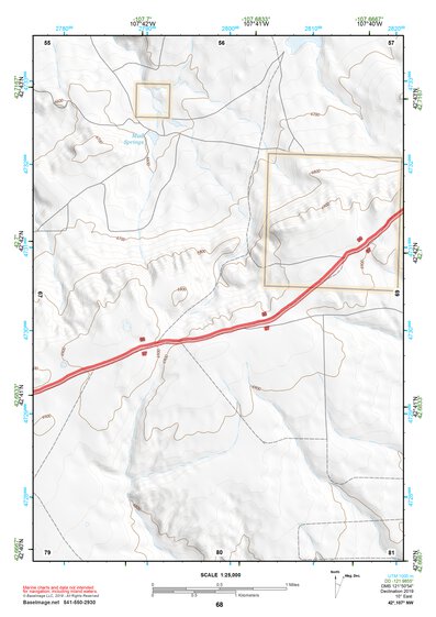 42107NW Page 68 Rattlesnake Hills Topo Preview 1