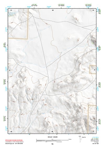 42107NW Page 74 Rattlesnake Hills Topo Preview 1