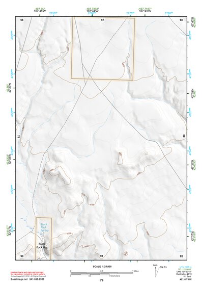 42107NW Page 79 Rattlesnake Hills Topo Preview 1