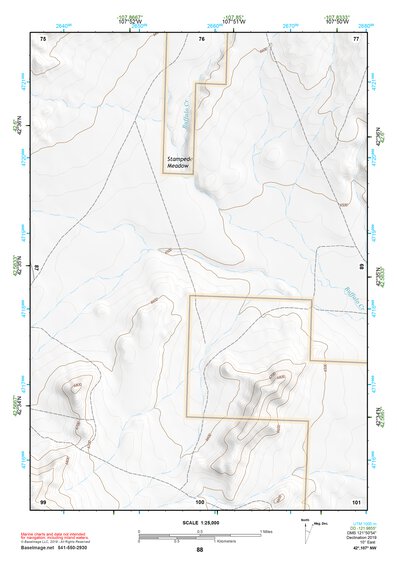42107NW Page 88 Rattlesnake Hills Topo Preview 1