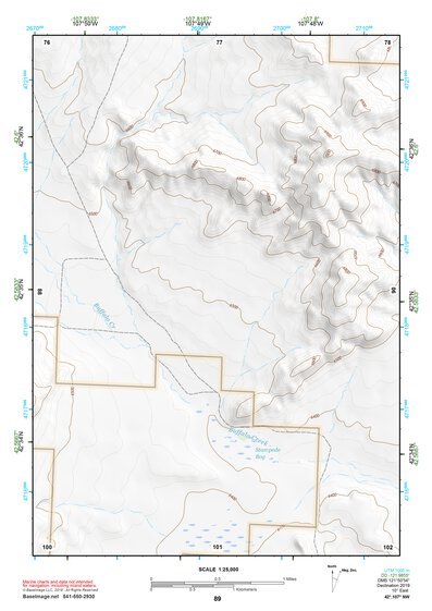42107NW Page 89 Rattlesnake Hills Topo Preview 1