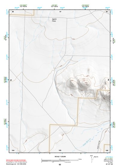 42107NW Page 93 Rattlesnake Hills Topo Preview 1