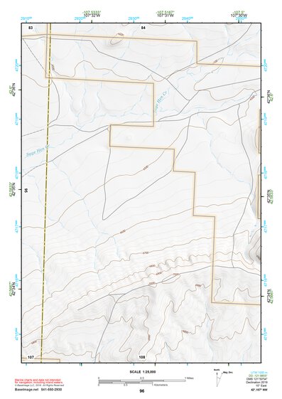 42107NW Page 96 Rattlesnake Hills Topo Preview 1