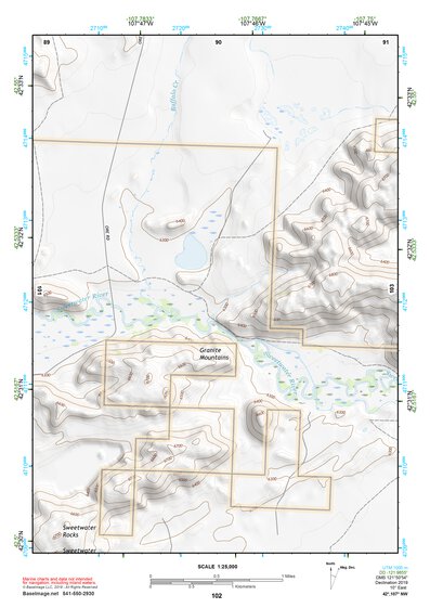 42107NW Page 102 Rattlesnake Hills Topo Preview 1