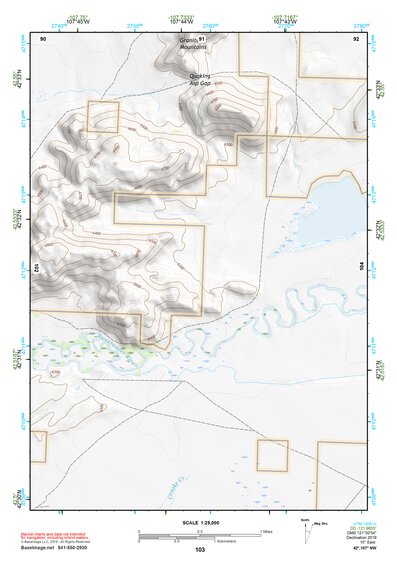 42107NW Page 103 Rattlesnake Hills Topo Preview 1