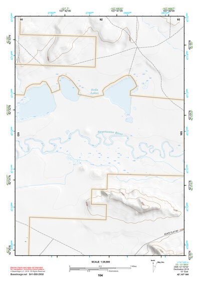 42107NW Page 104 Rattlesnake Hills Topo Preview 1