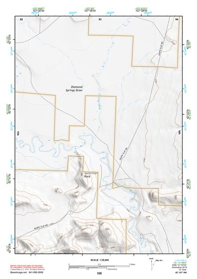 42107NW Page 105 Rattlesnake Hills Topo Preview 1