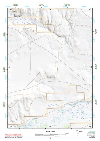42108NE Page 93 Lander Topo Preview 1