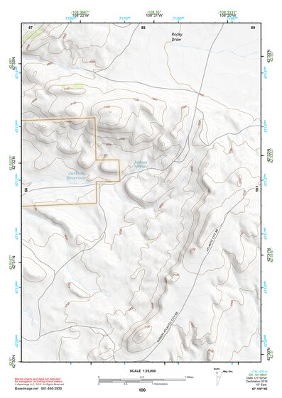 42108NE Page 100 Lander Topo Preview 1