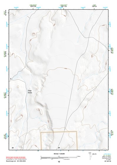 42108SE Page 12 South Pass Topo Preview 1