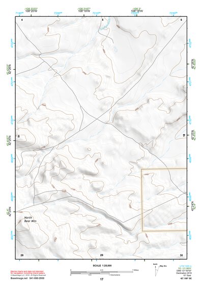 42108SE Page 17 South Pass Topo Preview 1