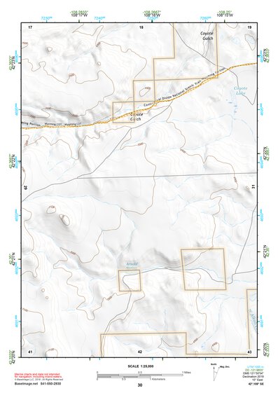 42108SE Page 30 South Pass Topo Preview 1