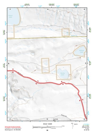 42108SE Page 50 South Pass Topo Preview 1