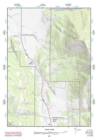 42110NW Page 87 Afton Topo Preview 1