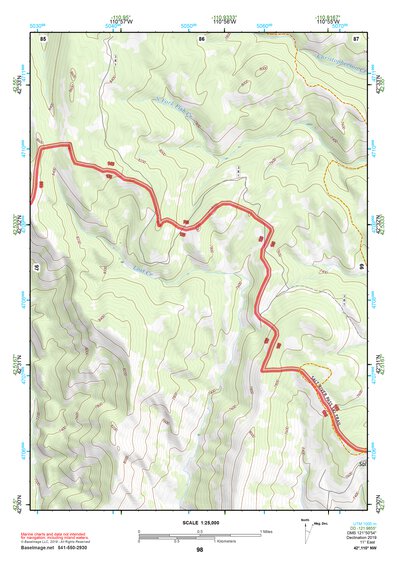 42110NW Page 98 Afton Topo Preview 1