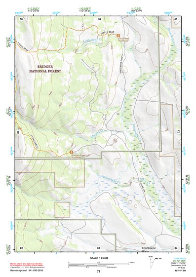 42110SW Page 71 Fontenelle Reservoir Topo Preview 1