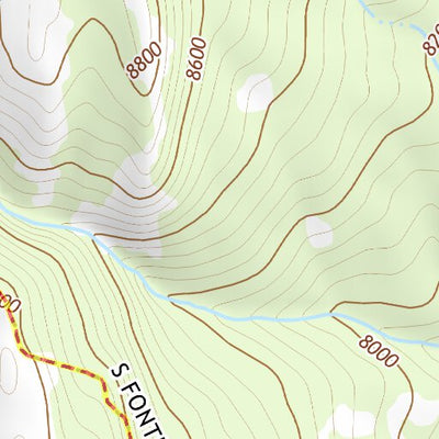 42110SW Page 71 Fontenelle Reservoir Topo Preview 3