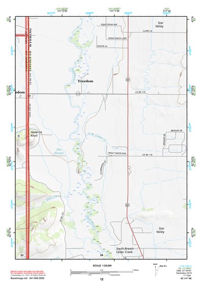 42111NE Page 12 Soda Springs Topo Preview 1