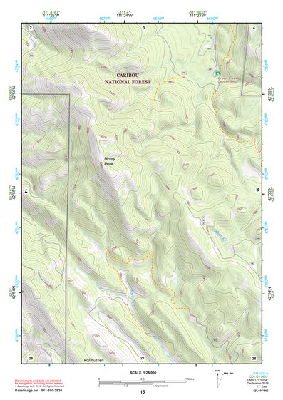 42111NE Page 15 Soda Springs Topo Preview 1