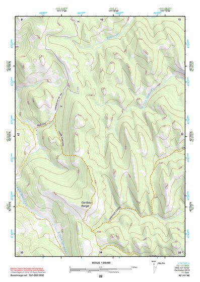 42111NE Page 22 Soda Springs Topo Preview 1