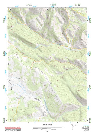 42111NE Page 32 Soda Springs Topo Preview 1