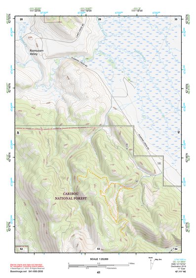 42111NE Page 41 Soda Springs Topo Preview 1