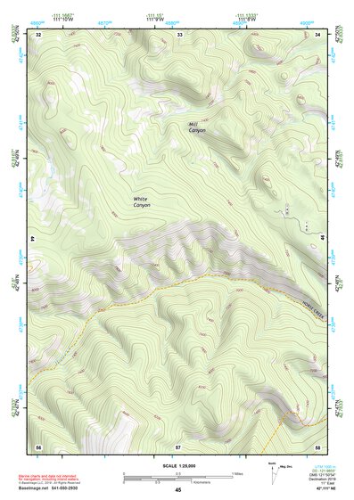 42111NE Page 45 Soda Springs Topo Preview 1