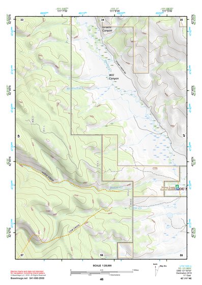 42111NE Page 46 Soda Springs Topo Preview 1