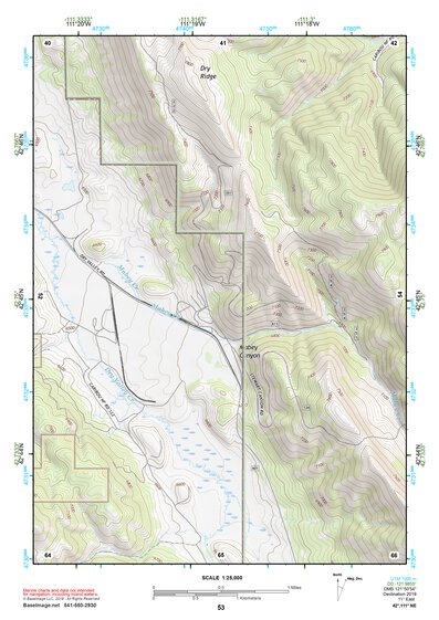 42111NE Page 53 Soda Springs Topo Preview 1