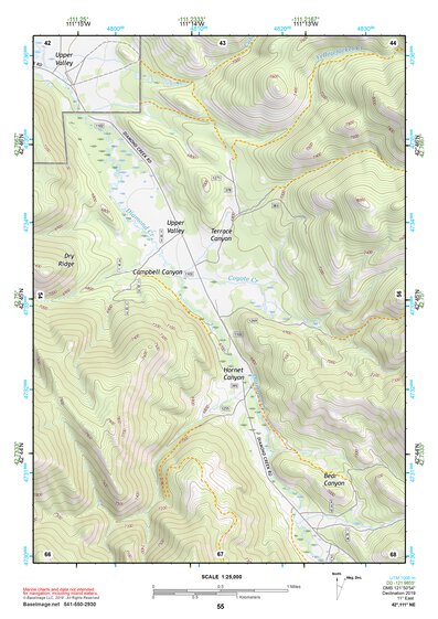 42111NE Page 55 Soda Springs Topo Preview 1